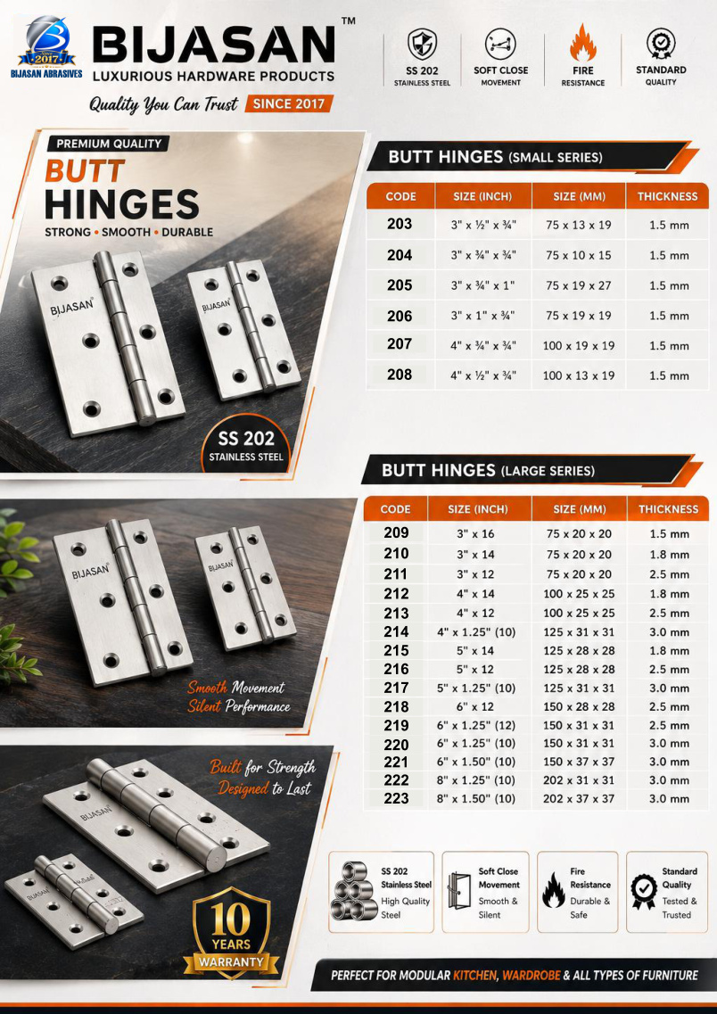 Butt Hinges